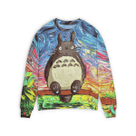 Totoro and The Starry Night 3D Sweater