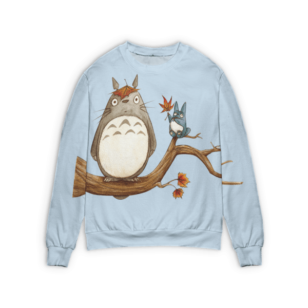 Totoro and The Starry Night 3D Hoodie Ghibli Store ghibli.store