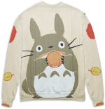 Totoro and the Chestnut 3D Sweater Ghibli Store ghibli.store