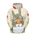 Totoro and the Chestnut 3D Hoodie