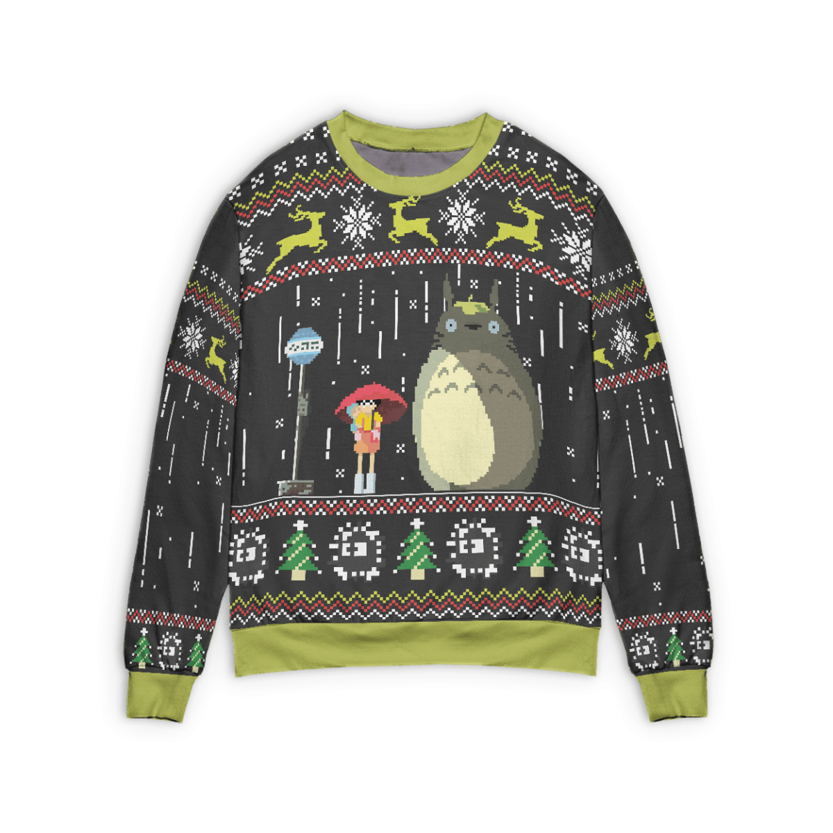 Totoro – The Ugly Christmas Sweater Style 2 Ghibli Store ghibli.store
