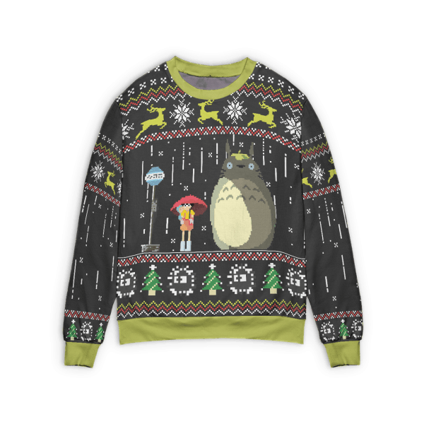 Totoro – The Ugly Christmas Sweater Style 1 Ghibli Store ghibli.store