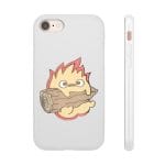 Howl’s Moving Castle – Calcifer Chibi iPhone Cases Ghibli Store ghibli.store