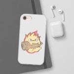 Howl’s Moving Castle – Calcifer Chibi iPhone Cases Ghibli Store ghibli.store