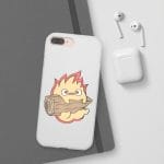 Howl’s Moving Castle – Calcifer Chibi iPhone Cases Ghibli Store ghibli.store