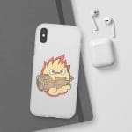 Howl’s Moving Castle – Calcifer Chibi iPhone Cases Ghibli Store ghibli.store