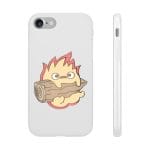 Howl’s Moving Castle – Calcifer Chibi iPhone Cases Ghibli Store ghibli.store