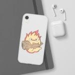 Howl’s Moving Castle – Calcifer Chibi iPhone Cases Ghibli Store ghibli.store