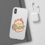 Howl’s Moving Castle – Calcifer Chibi iPhone Cases Ghibli Store ghibli.store