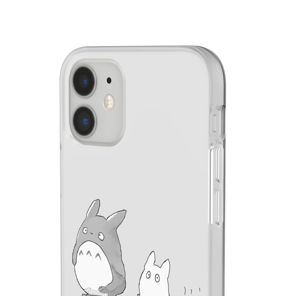 Walking Mini Totoro iPhone Cases