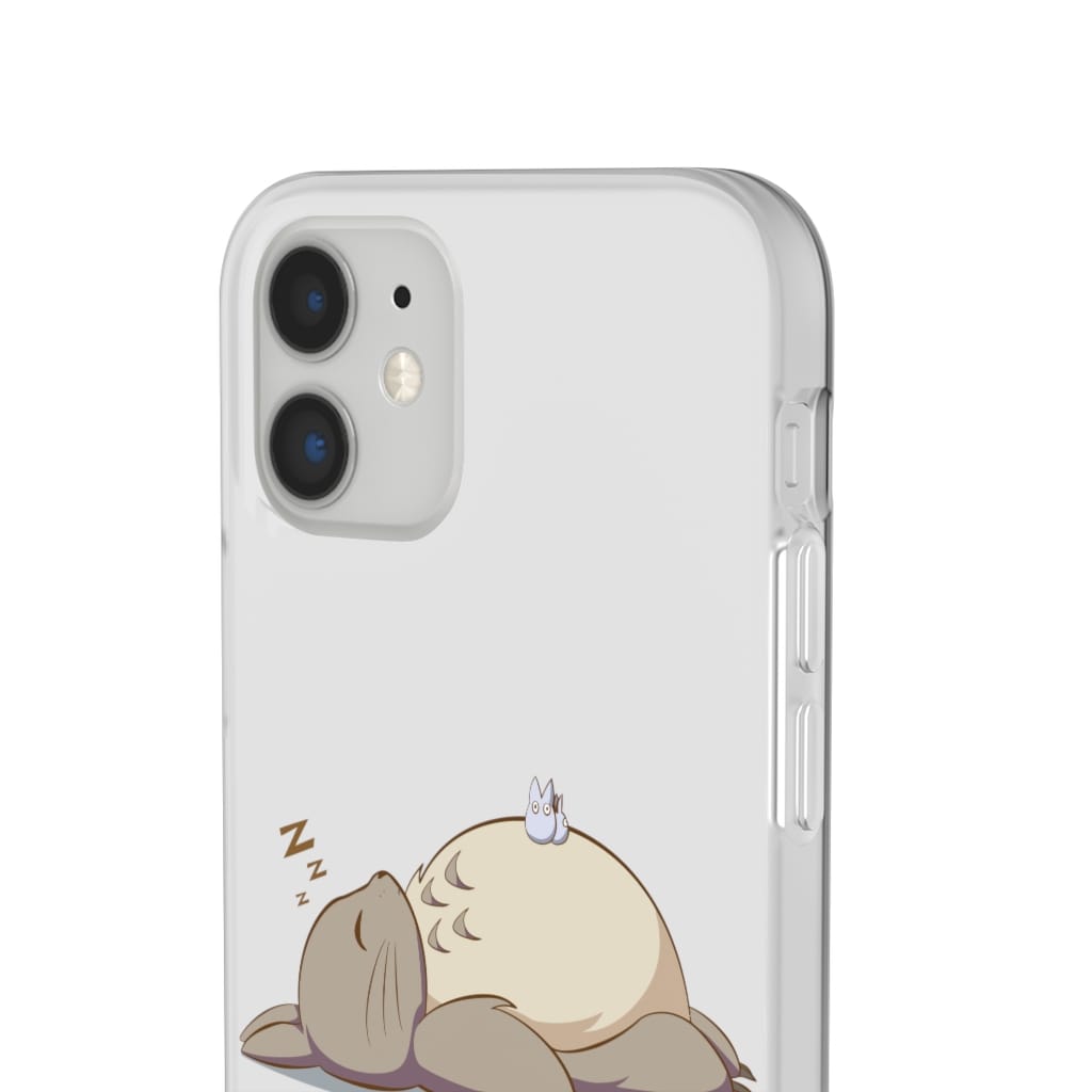 Sleeping Totoro iPhone Cases