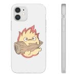 Howl’s Moving Castle – Calcifer Chibi iPhone Cases Ghibli Store ghibli.store