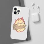 Howl’s Moving Castle – Calcifer Chibi iPhone Cases Ghibli Store ghibli.store