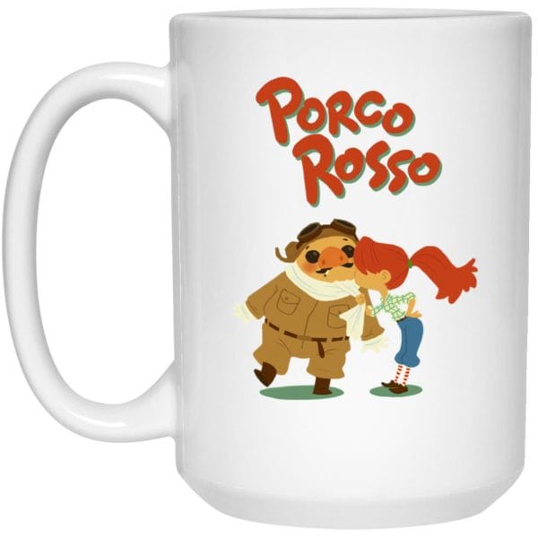 Porco Rosso – The Kiss Mug Ghibli Store ghibli.store
