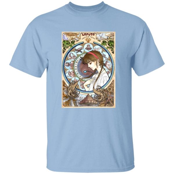 Laputa: Castle in The Sky – Sheeta Portrait Art T Shirt Ghibli Store ghibli.store