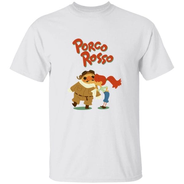 Porco Rosso – The Kiss T Shirt Ghibli Store ghibli.store