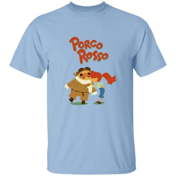 Porco Rosso – The Kiss T Shirt Ghibli Store ghibli.store