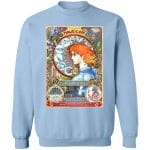 Nausicaa Portrait Art Sweatshirt Ghibli Store ghibli.store