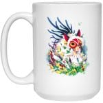 Princess Mononoke Colorful Portrait Mug