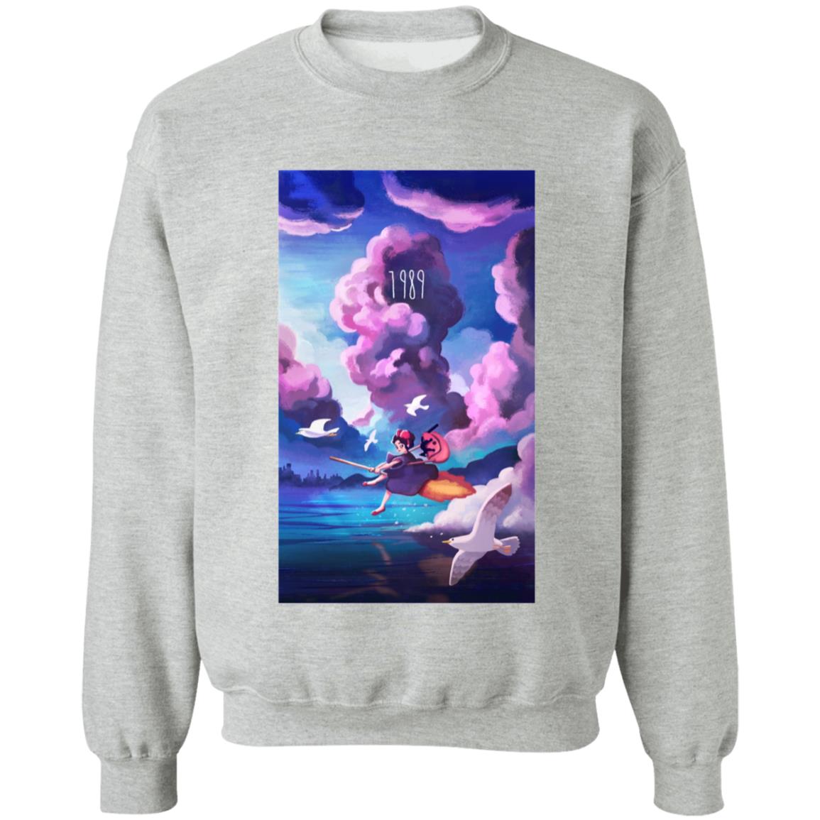 Kiki's Delivery service 1989 Illustration Sweatshirt - Ghibli Store