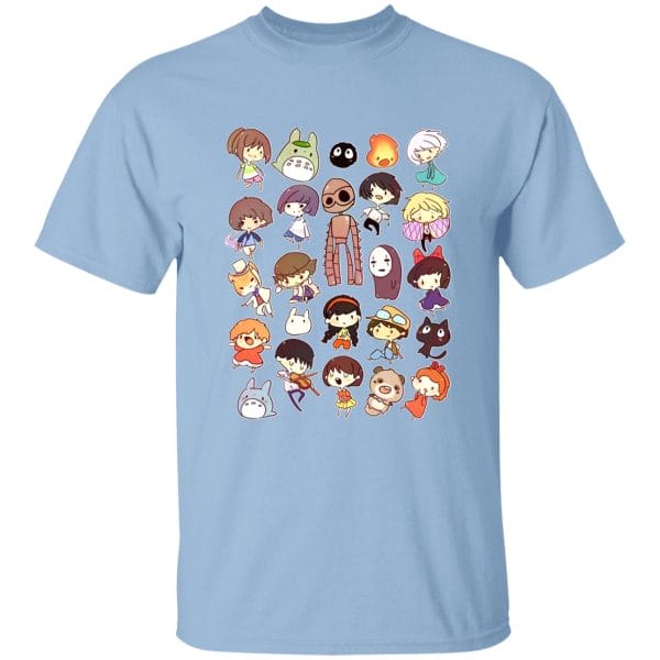 Ghibli Movie Characters Cute Chibi Collection Sweatshirt Ghibli Store ghibli.store