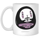 Cute No Face Kaonashi Drinking Tea Mug 11Oz