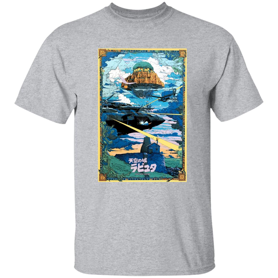 Laputa: Castle In The Sky – War T Shirt Ghibli Store ghibli.store