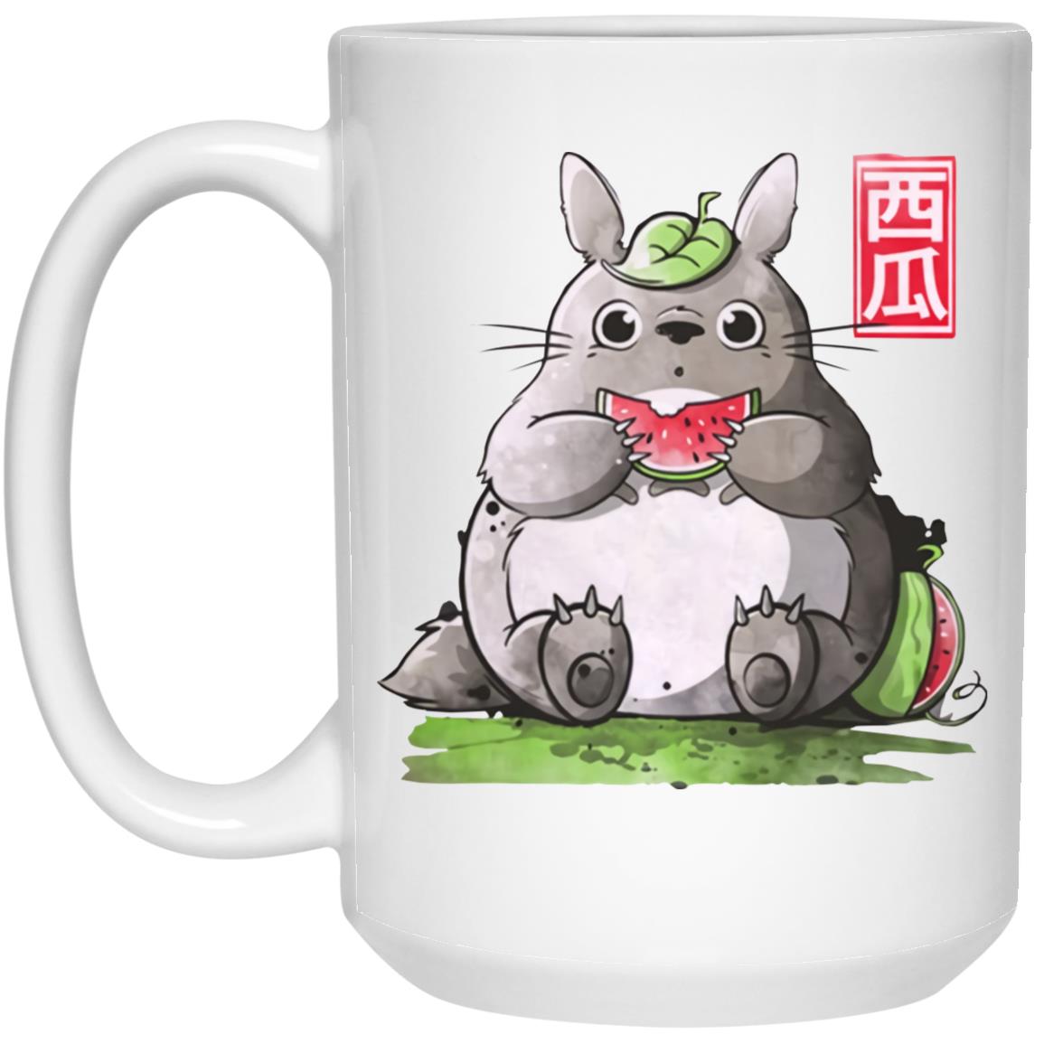 Totoro and Watermelon Mug Ghibli Store ghibli.store