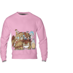 Ghibli Characters on Cat Bus 3D Sweatshirt Ghibli Store ghibli.store