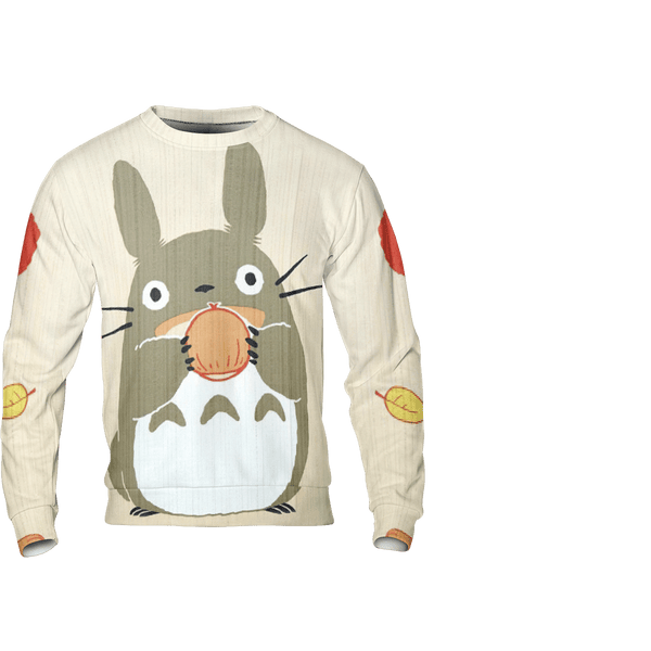 Ghibli Characters on Cat Bus 3D Sweatshirt