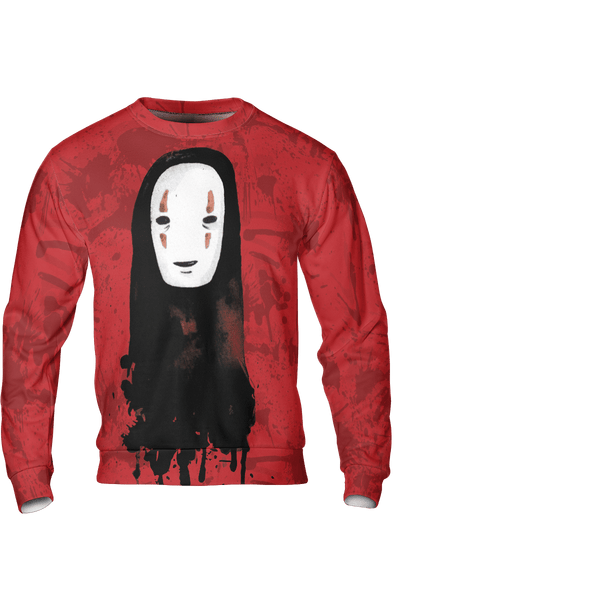 Spirited Away No Face Kaonashi 3D Sweater