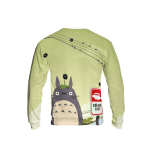 Totoro at the Cat Bus Stop 3D Sweatshirt Ghibli Store ghibli.store