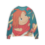 Ponyo Freedom 3D Sweater