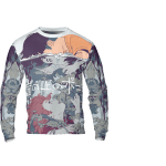 Ponyo and Sosuke under Water 3D Sweatshirt Ghibli Store ghibli.store