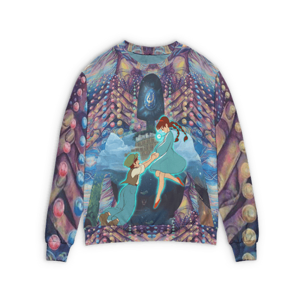 Spirited Away Chihiro and Haku Canvas 3D Sweater