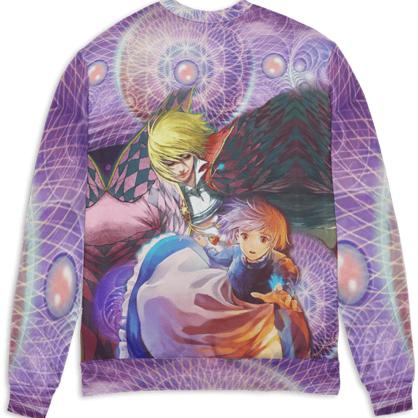 Howl’s Moving Castle – Howl and Sophie 3D Sweater Ghibli Store ghibli.store