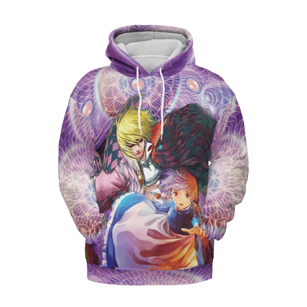 Howl’s Moving Castle – Howl and Sophie 3D Hoodie Ghibli Store ghibli.store