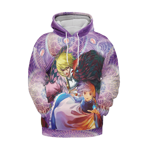 Howl’s Moving Castle – Howl and Sophie 3D Hoodie