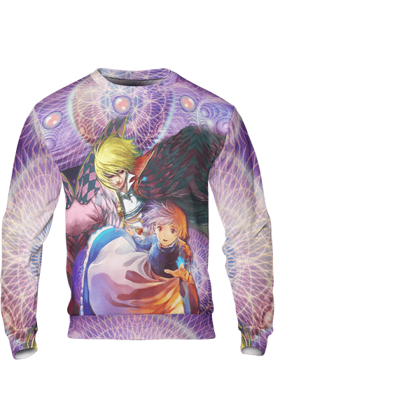 Howl’s Moving Castle – Howl and Sophie 3D Sweatshirt