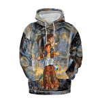 Grave of the Fireflies 3D Hoodie Ghibli Store ghibli.store