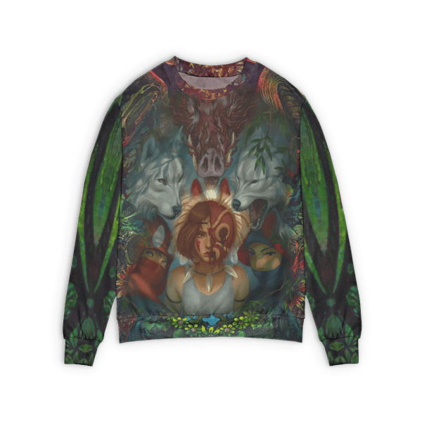 Ponyo Mother of The Sea 3D Sweater Ghibli Store ghibli.store