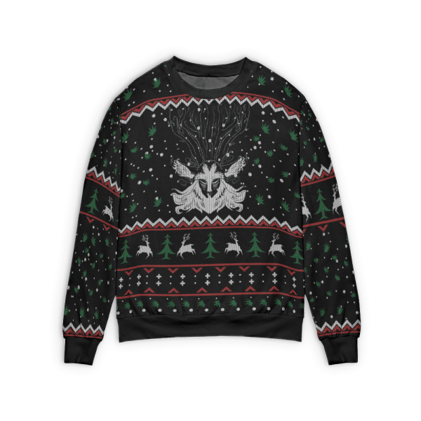 Howl’s Moving Castle – Calcifer Ugly Christmas Sweater Ghibli Store ghibli.store