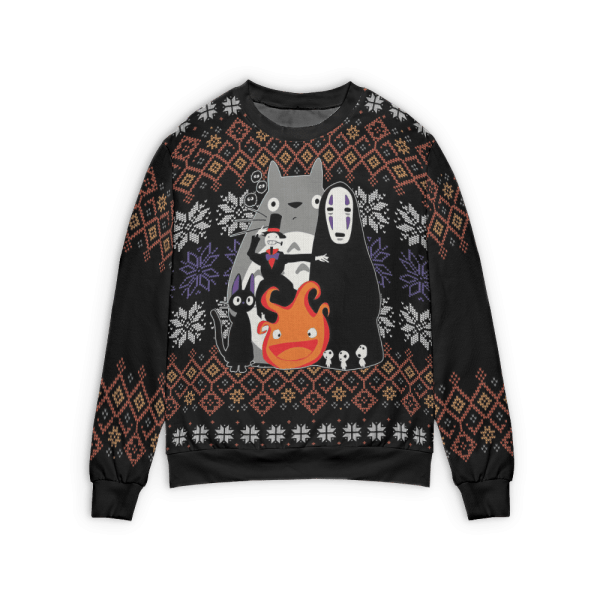 Ponyo Ugly Christmas Sweater Ghibli Store ghibli.store