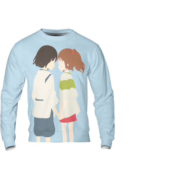 Spirited Away Poster 3D Sweatshirt Ghibli Store ghibli.store