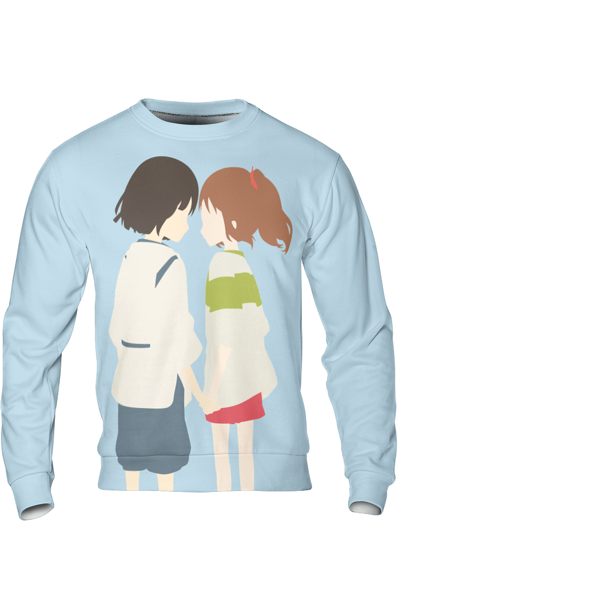 Spirited Away Chihiro and Haku 3D Sweatshirt