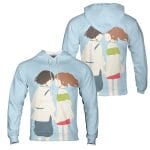 Spirited Away Chihiro and Haku 3D Hoodie Ghibli Store ghibli.store