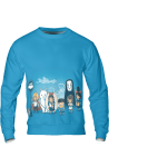 Ghibli Characters Cute Chibi 3D Sweatshirt Ghibli Store ghibli.store