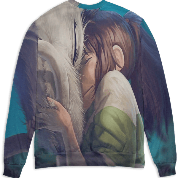 Spirited Away Chihiro and Haku Dragon 3D Sweater