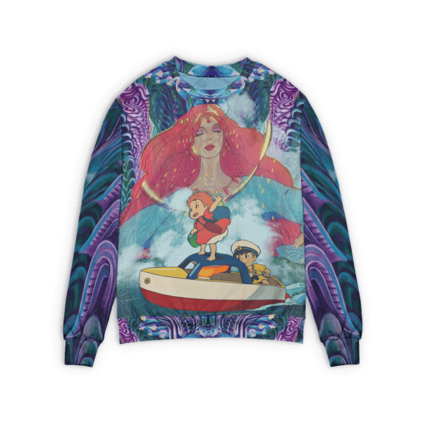 Princess Mononoke 3D Sweater Ghibli Store ghibli.store