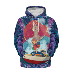 Ponyo Mother of The Sea 3D Hoodie Ghibli Store ghibli.store